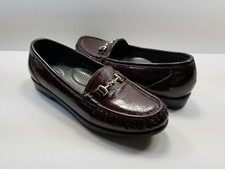 SAS Tripad Comfort Foot Bed Women's Burgandy Loafers - 6N