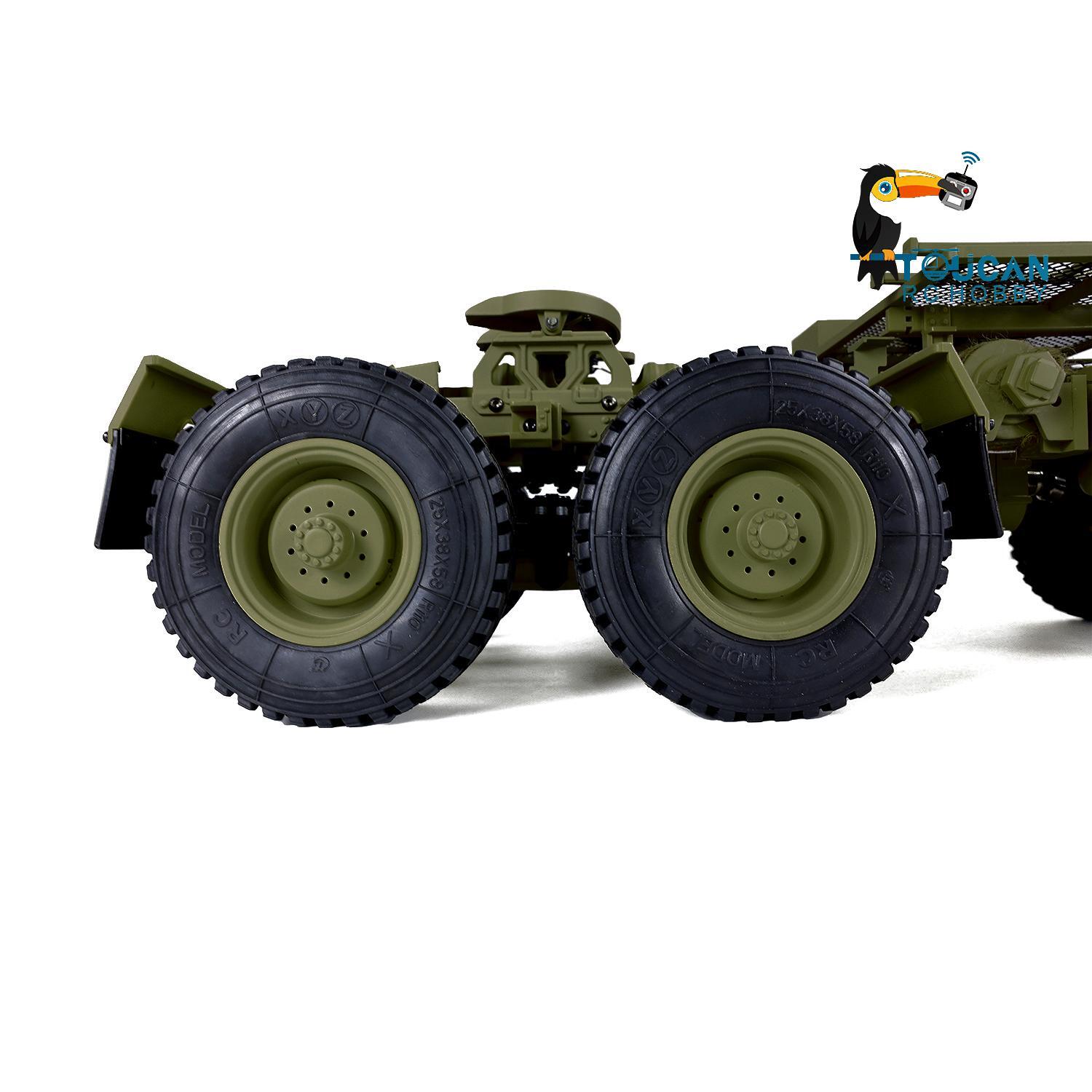 1/12 U.S Military Assembled Truck P802 8X8 Chassis RC Car ESC Motor Servo Radio