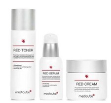 Medicube Red skin care 3pcs special set anti aging wrinkle Elastic care