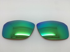 Aftermarket replacement lenses for Oakley Splitshot Green Mirror Polarized