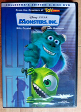Monsters, Inc. DVD, 2002, 2-Disc Set, Collectors Edition