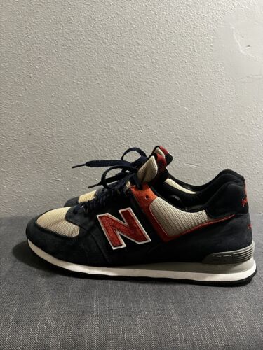 New Balance 574 Shoes Running Premium US574 Navy B
