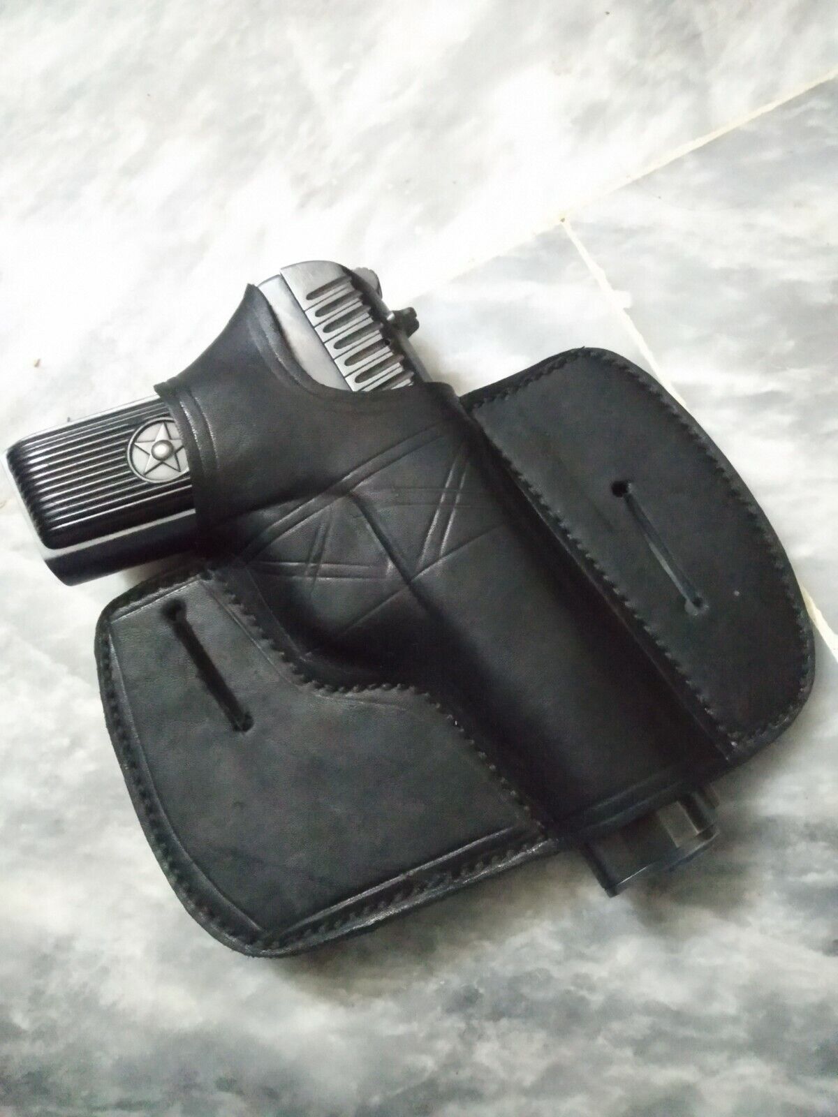 WoW Handcrafted Tokarev  pistol (TT-33) Stylish leather belt Holster .