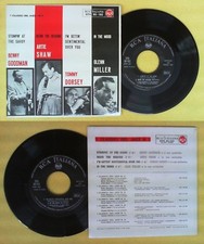 LP 45 7''BENNY GOODMAN Stompin at the savoy ARTIE SHAW Begin DORSEY no cd mc dvd