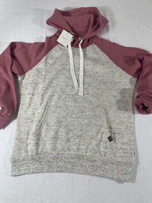 DOUBLJU Women's Lightweight Zip-Up Hoodie – Thin, Comfy & Plus Size Friendly In Maroon - View #7