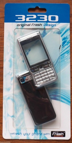 Nokia 3230 Mobile Phone Fascia/Cover/Housing/Keypad SILVER Colour - 第 1/1 張圖片