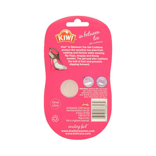 Kiwi Comfort Gel In Between Toe Cushions Insoles Inserts Pads Heel Shoe Support eBay