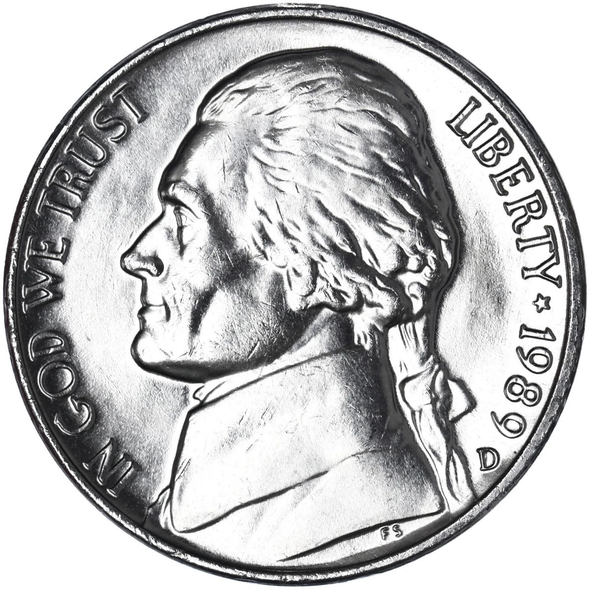 1989 US Jefferson Nickels (1938-Now) for sale | eBay