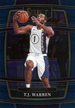 2021-22 Panini Select #6 T.J. Warren Blue (Retail Base)
