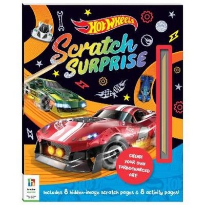 Hinkler Pty Ltd Scratch Surprise Hot Wheels (Mixed Media Product) Hot Wheels