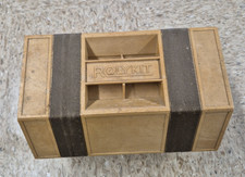 Vintage Rolykit Roll-Up Storage Box Organizer Plastic Hobbies Craft Fishing