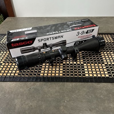 Tasco T3950 Sportsman Scope 3-9x50 In Box Used