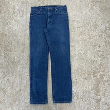 Vintage Wrangler Jeans 34x33 USA Pants Cowboy Western 13MWZ Denim Tag 35x34 B56