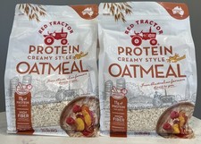 2Pk Red Tractor Creamy Style Oatmeal High Fib...