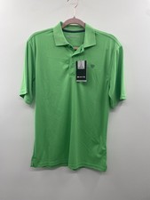 NWT Ariat Tek Heat Series Polo Shirt Men's Small Irish Green Small Sleeve Golf
