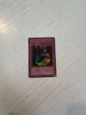 Yu Gi Oh Säurefallgrube SOI-DESE1 - Ultra Rare, Limitierte Auflage TOP ZUSTAND