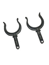 1 Pair of Vintage U shape rowlocks, oarlocks Galv Steel 4 3/8 in x 2 3/8 in USA
