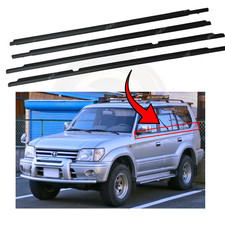 Window Trim Moulding Set Toyota Land Cruiser Prado 90 95 96-02 Kzj95 Window Trim Moulding Set Toyota Land Cruiser Prado 90 95 96-02 Kzj95