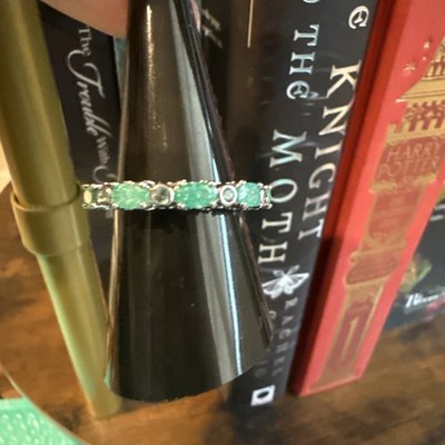 Bomb Party Talk Sparkly To Me Rhodium Plating Size 8