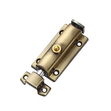 New Stainless Steel Door Lock 3Inch Self-locking Door Latch Automatic Spring Har