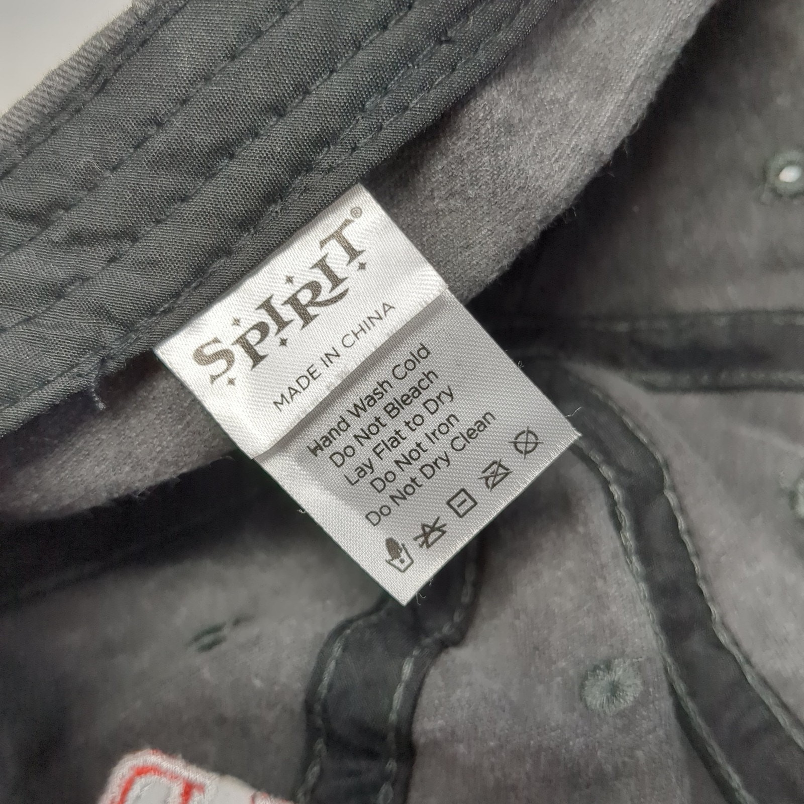 Dead Inside Slideback Hat Gray One Size Adjustabl… - image 9