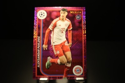 Aleksandar Pavlović RC   Pink Mojo /275   FC Bayern München   Topps Merlin