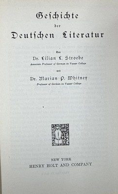 Geschichte der Deutschen Literatur