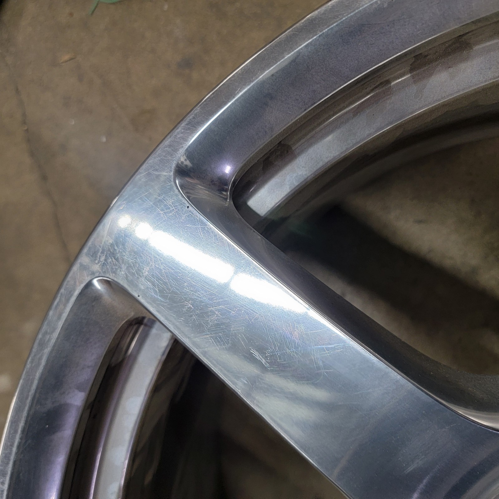 Front Rolls Royce Ghost  Polished OEM Wheel 21” 2014-2020 Original Rim 6859831