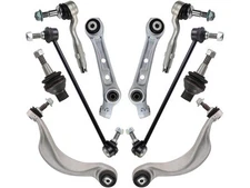 For 528i xDrive Control Arm Ball Joint Tie Rod and Sway Bar Link Kit 71826RWCB