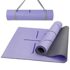 Yoga Mat 8mm Thick - Non Slip Workout Mat, 72"x 26"x 0.31" Large Exercise Mat...