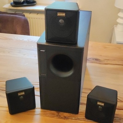 Bose Acoustimass 5 Series III Subwoofer mit 2x quadral Satelliten+Base 180 MK II