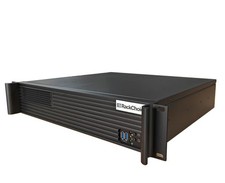 RackChoice MicroATX 2U Rackmount Server Chassis Short Depth 1x5.25 Black