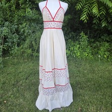 Gunne Sax Calico Prairie Dress