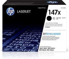 HP 147X Black High Yield Toner Cartridge Works w/LaserJet Enterp M611, W1470X