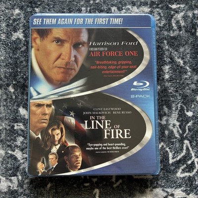Air Force One & In the Line of Fire Double Feature Blu-Ray Harrison Ford NEW