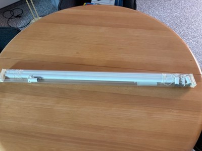 Gardinia Wabenplissee mit zwei Bedienschienen 80cm x 130 cm