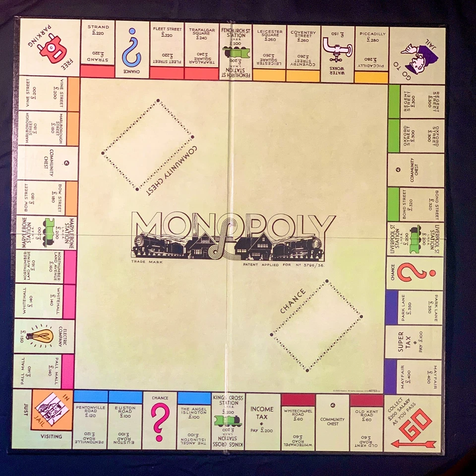 Monopoly: Nostalgia 1930'S Wooden Retro Set - Special Edition Board Game 2003 - Image 3 of 4