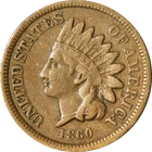 1860 Indian Cent