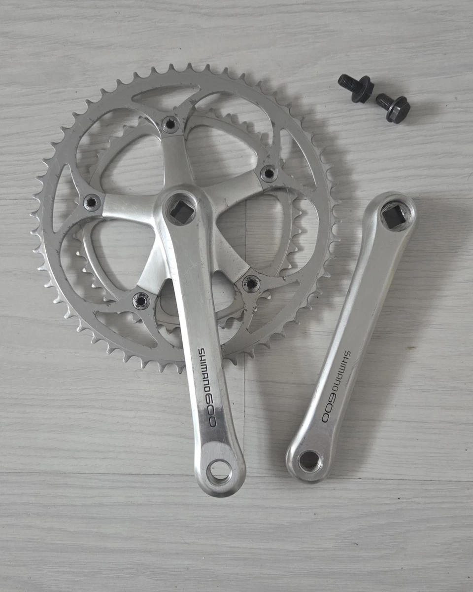 Lot De 2 Boulons De Pédalier Shimano 600, Acier, Avec Roulements, Vintage Japon