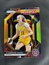 2024 Panini Prizm Monopoly WNBA Red Classic Icons Cameron Brink #WNBA6 SSP RC