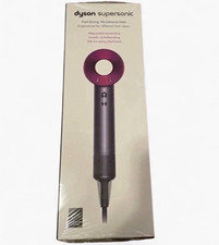 Dyson Supersonic Standard Hair Dryer Purple/Gray w/ Diffuser Attachment