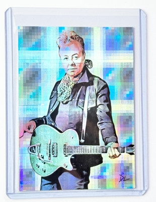 Brian Setzer Limited Edition Artist Signed  Rockabilly Icon  Refractor Card 1/1