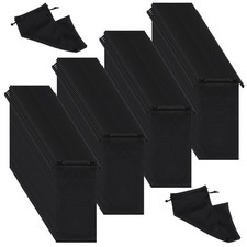 200 Pack Microfiber Case Pouch Bag Sunglasses Pouch Soft Slim with Drawstring...