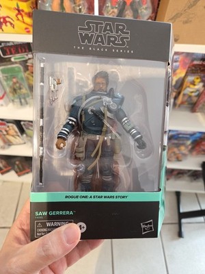 Hasbro Star Wars The Black Series Rogue One Saw Gerrera Neu
