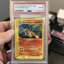 The Pokémon Company Charizard 6/165 Expedition Base Set Holo Rare PSA 8 2002 on eBay