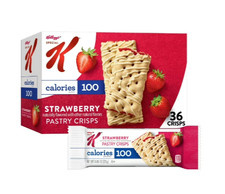Special K Bar Strawberry Chewy Pastry Crisps, 100 Calories, 15.84 oz, 36 Count