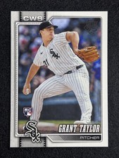Topps 2026 Series 1 Grant Taylor Rookie Card RC #49 Chicago White Sox
