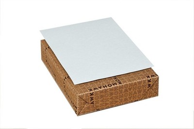 Mohawk Skytone Vellum Parchment Paper New Bluestone Shade, 60 text 8.5 x 11 Inch