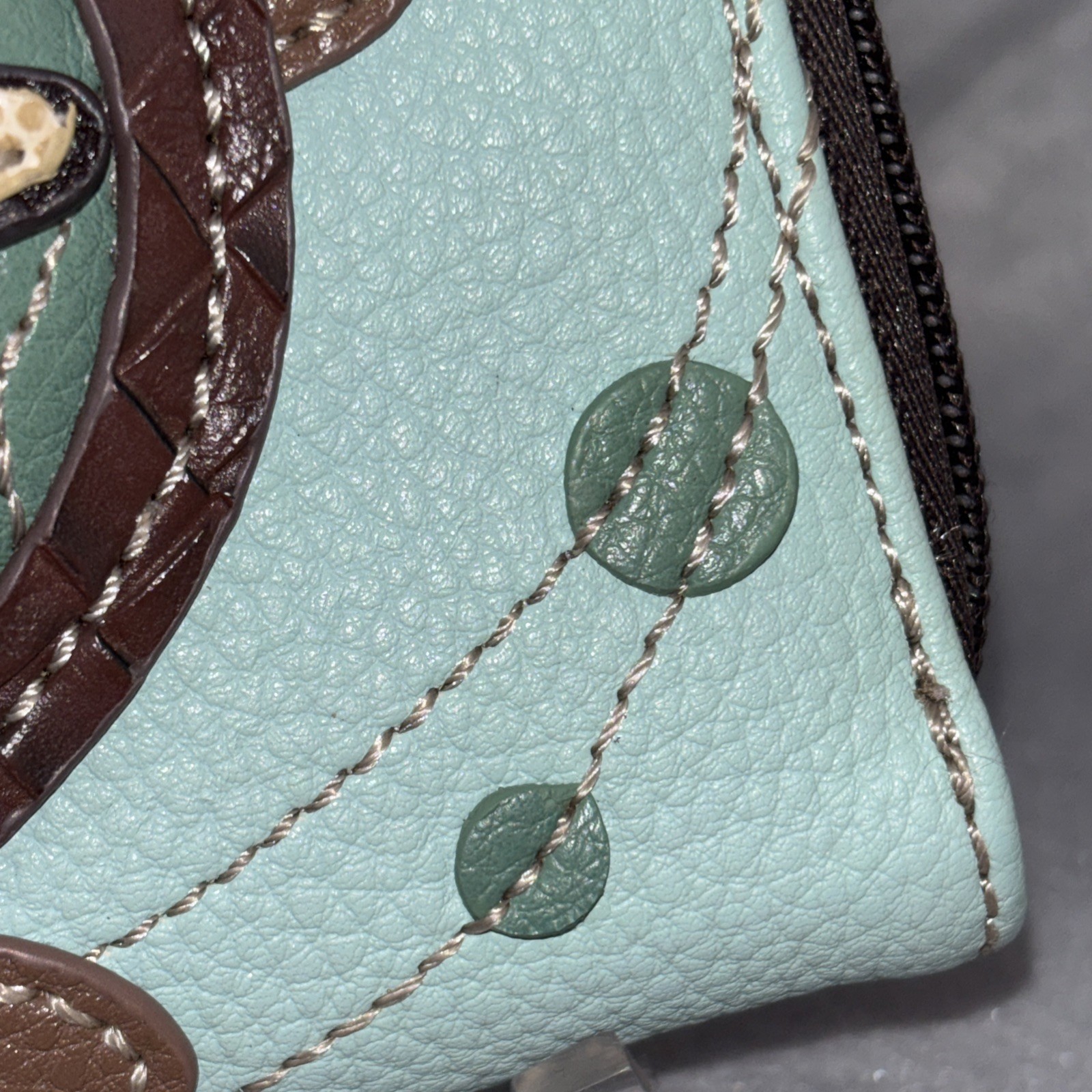 Chala Sea Turtle Zip Around MultiPocket Wristlet … - image 11