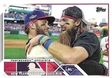 2023 Topps Series 2 - Checklist Bryce Harper, Brandon Marsh #432